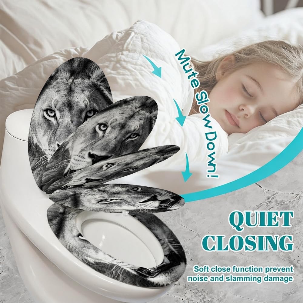 A6 Toilet Seat, Standard Bathroom Use