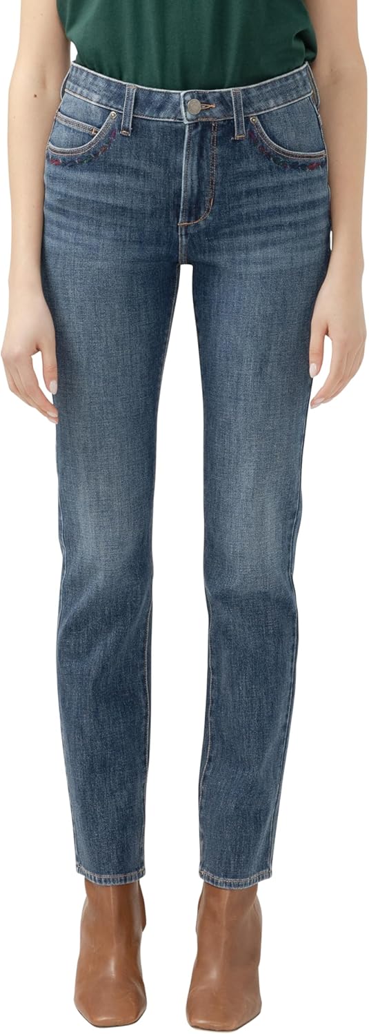 Jag Jeans Women's Ruby Mid Rise Straight Leg Jeans