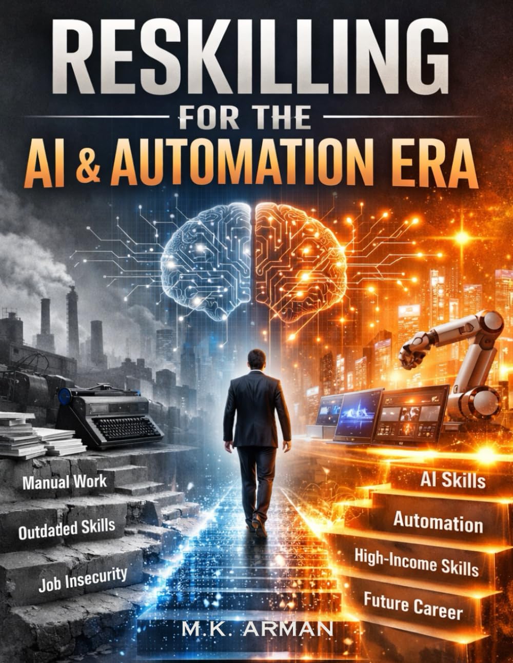 Reskilling for the AI & Automation Era: The Ultimate Guide to Survive AI Disruption, Learn High-Income Skills, Stay Relevant in Automation, and Build ... the Digital Age (Future-Proof Career Series)