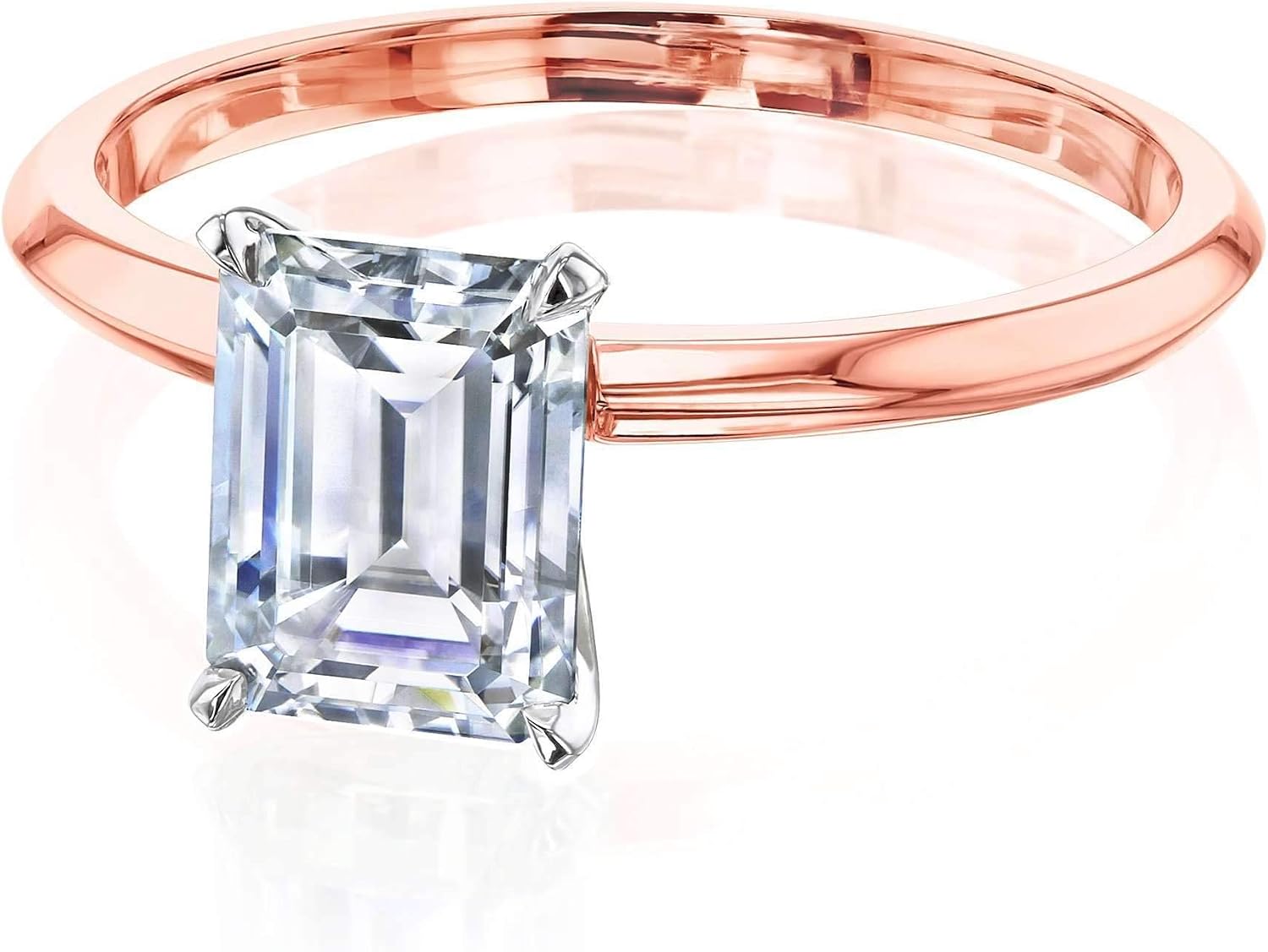 Kobelli 1.75ct Emerald Forever One Moissanite Solitaire Ring (DEF/VS)