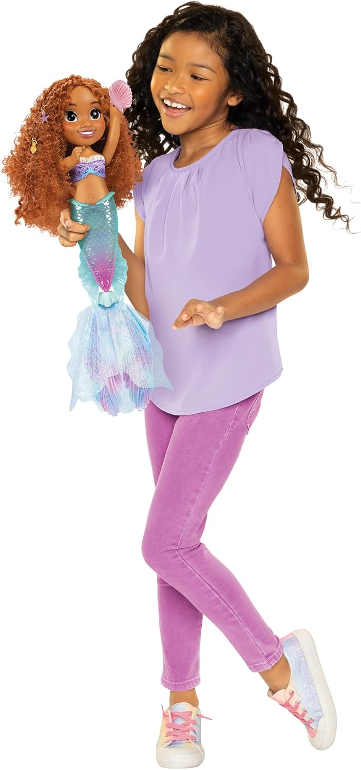 Muñeca Ariel La Sirenita Disney 38cm sonido