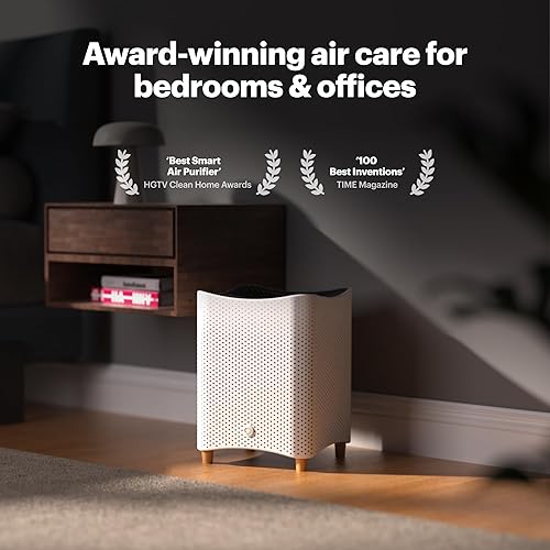 Miniatura 2 de Mila Air Mini Smart Home Purificador de aire con filtro de repuesto HEPA Overreactor H14, elimina formaldehído, compuestos orgánicos volátiles,