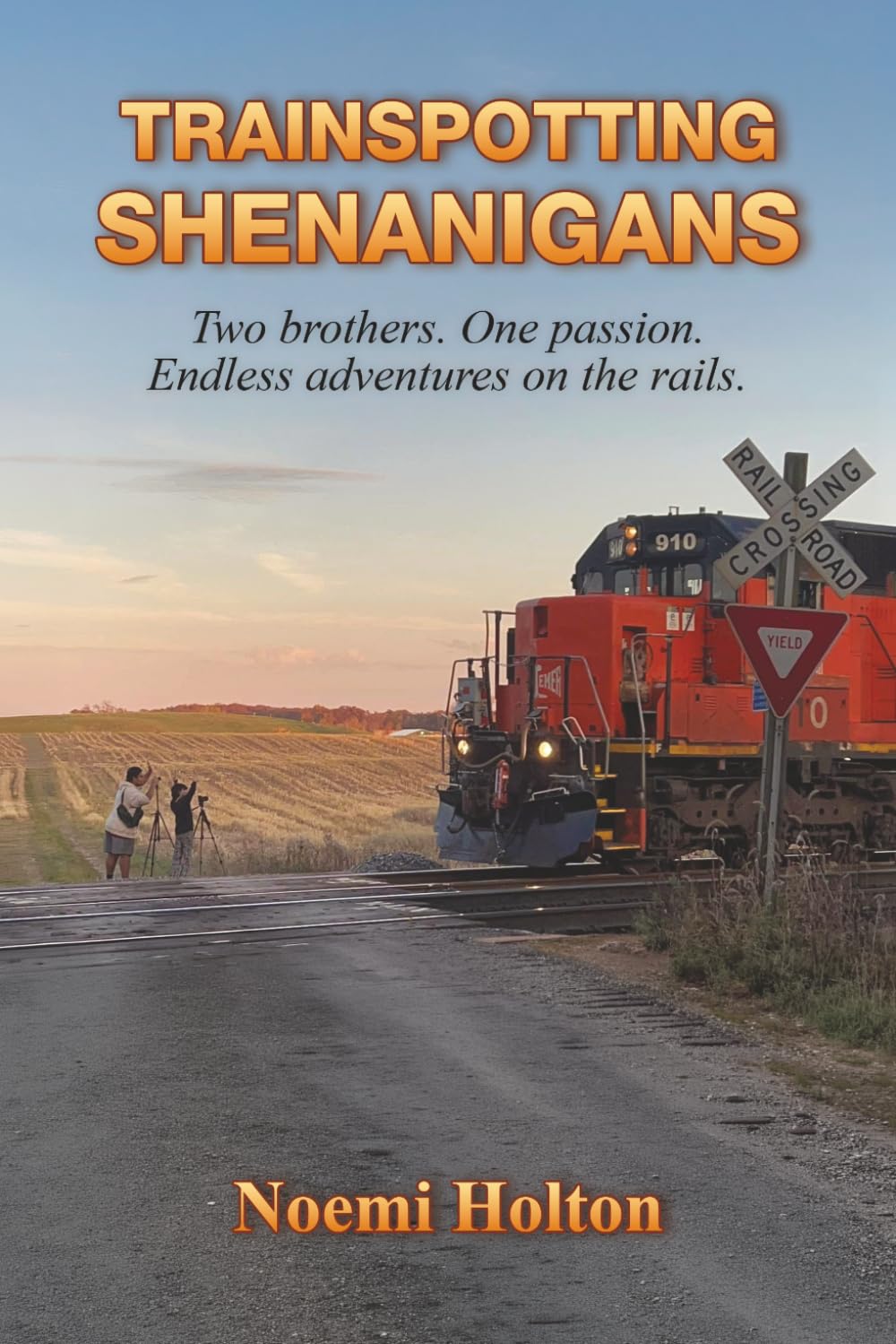 Trainspotting Shenanigans: Tommy & Mattie's Delightful Escapades with Locomotives, Photography, and Accidental Adventures