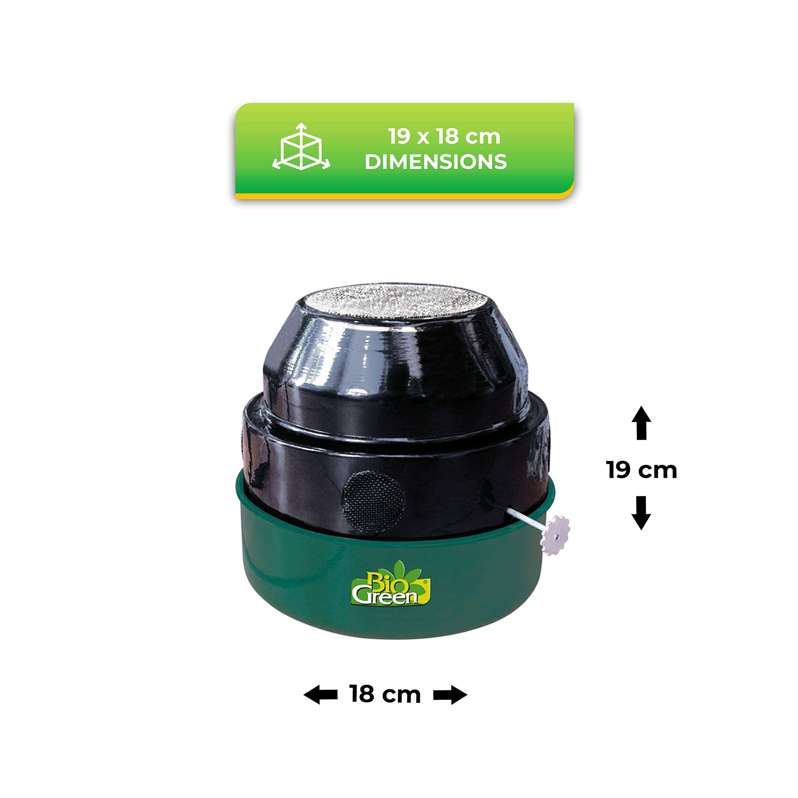 Bio Green, WM-AF Warmax, Stufa a paraffina antigelo per serre
