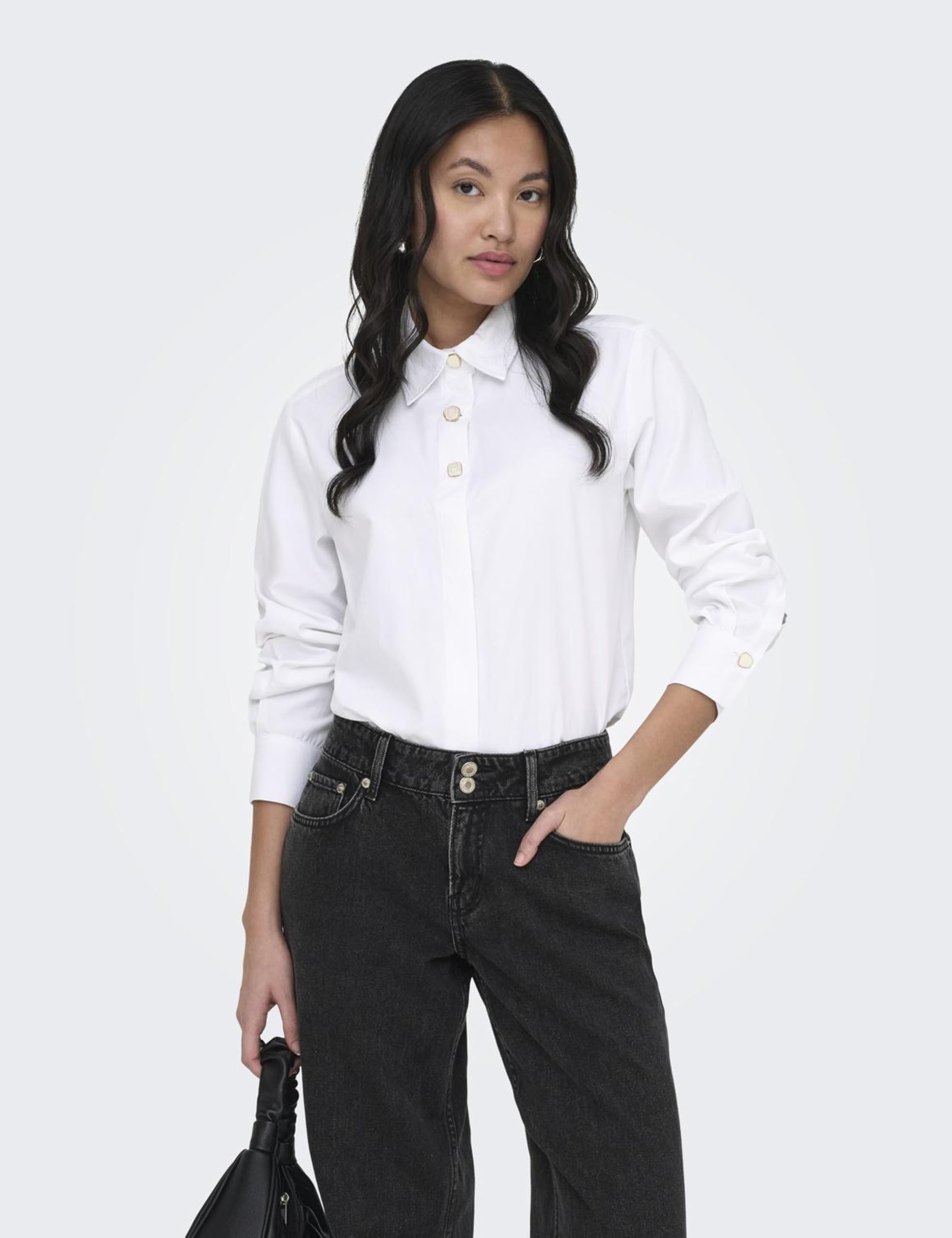 ONLY Onllyra Oregon L/S T-Shirt WVN Femme