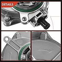 Vista 8 de Bomba de vacío de freno A-Premium Compatible con Volkswagen Jetta/Passat 2006-2008, Golf R 2012, Eos 2008-2009, GTI 2007-2008 y Audi A4 2005-2009