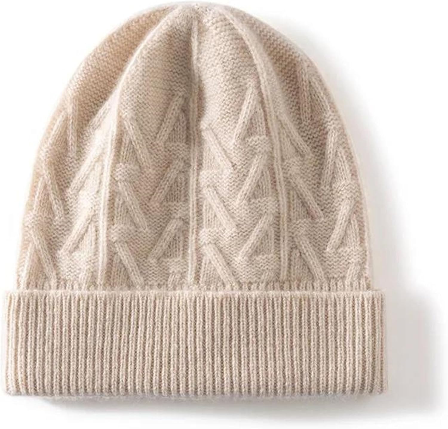 Unisex Slouchy Warm Casual Stretchy Beanie - Solid Color Causal Winter Knitted Hat for Cold Weather Outdoor Cap