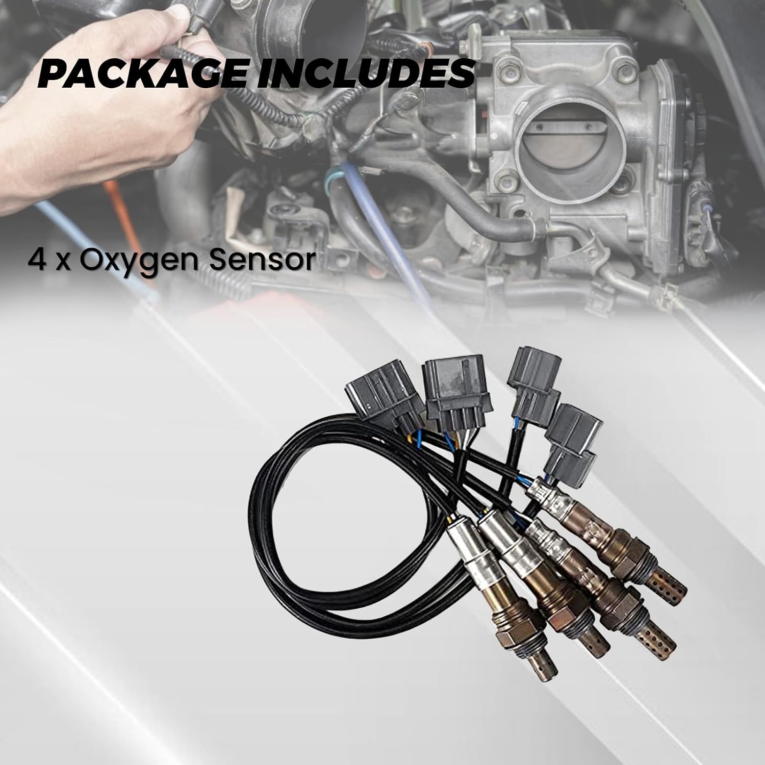 1set Oxygen O2 Sensor 234-5010 234-4355 234-4368 Fits for 2005-2008 Pilot Ridgeline Accord Odyssey 3.5L V6 Oxygen Sensor for 2003-2006 MDX 3.5L 3471CC V6