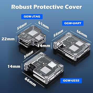 Genmitsu GGW-UART Wireless Wi-Fi Module Kit, App G-Code Sending, Remote Control CNC Milling Machine Offline Controller for 3018-PRO, 3020-PRO MAX V2, 3030-PROVer MAX, 4040-PRO MAX, 4040-PRO, 4040 Reno