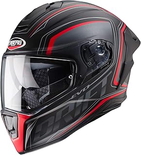 Caberg DRIFT EVO INTEGRA MATT BLACK/ANTHRACITE/RED FLUO XL