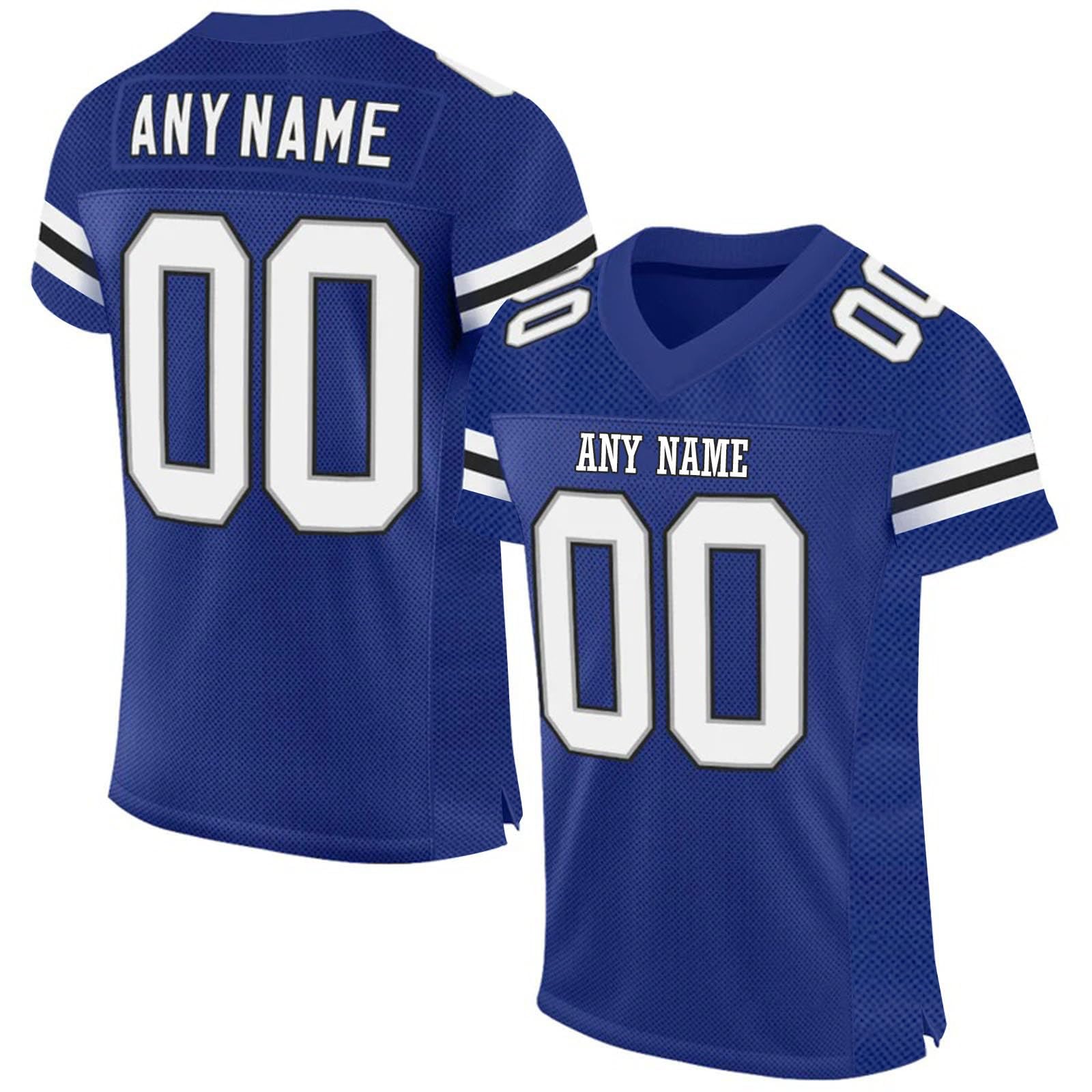 Custom Football Jersey Personalized Team Name Number Practice Jerseys Customized Football Shirt for Men Youth Women Kids