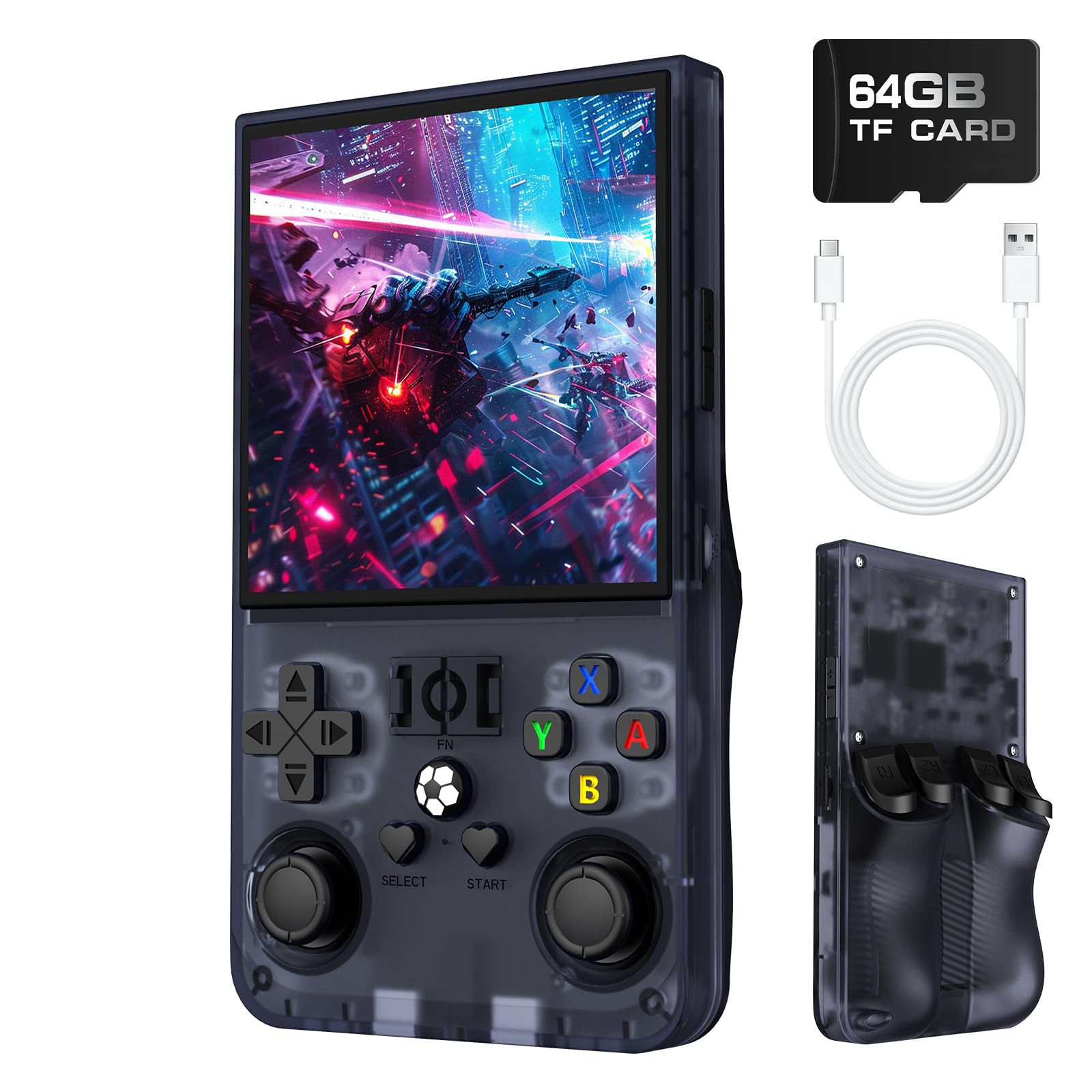 R36MAX Console di gioco palmare retrò Sistema Linux portatile