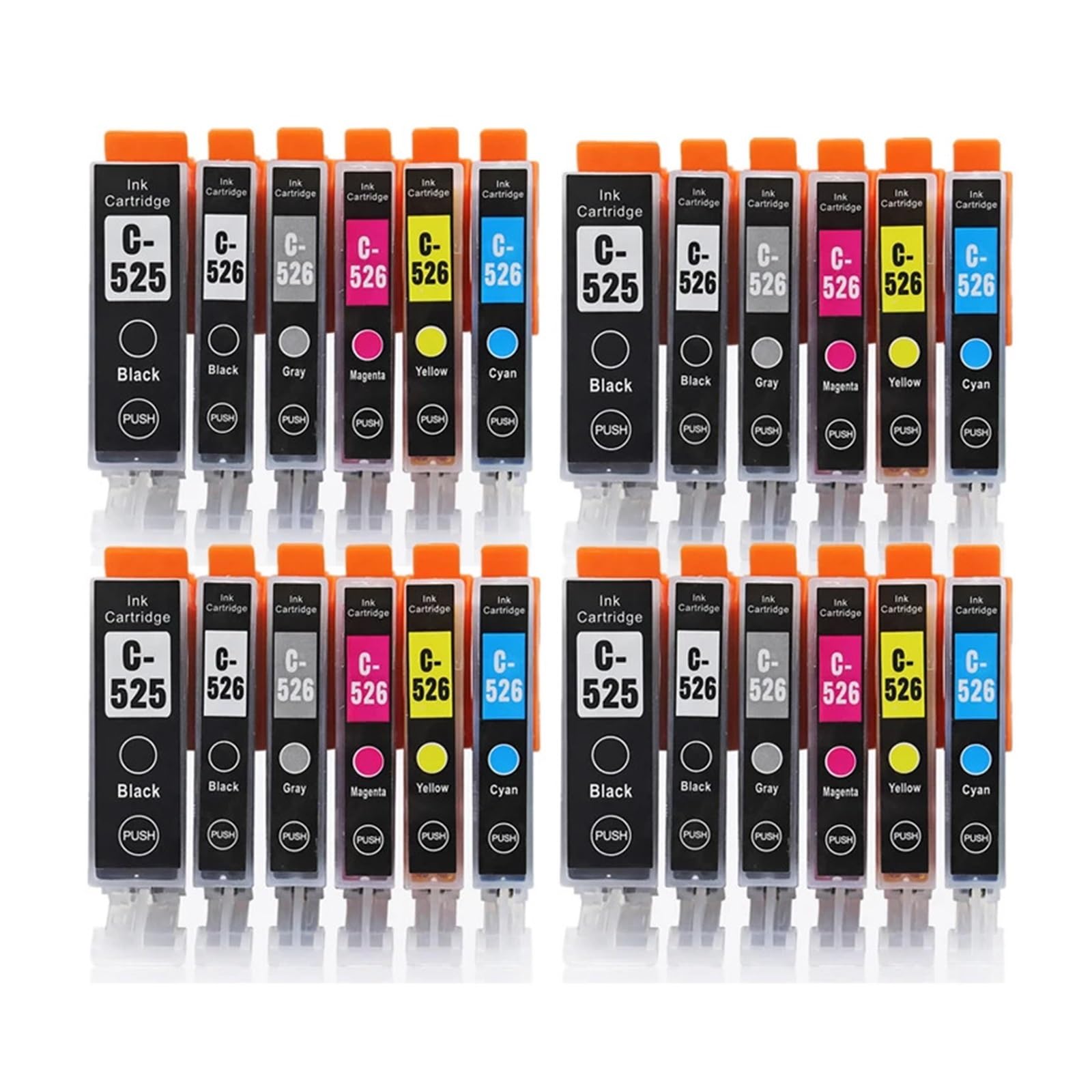 Cartuccia PGI-525 CLI-526 Compatibile Con Canon MG-5150