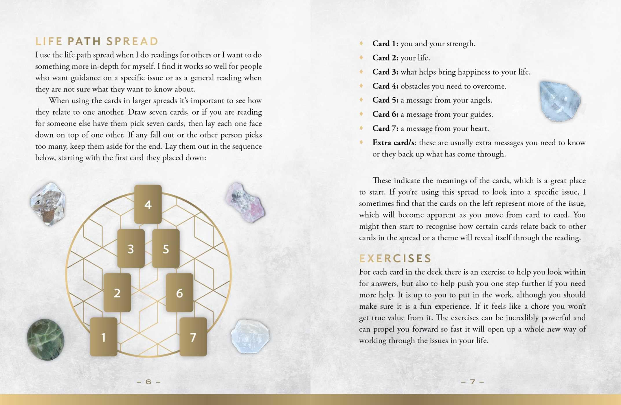 Crystal Grid Oracle - Deluxe Edition: Spiritual guidance using nature's tools