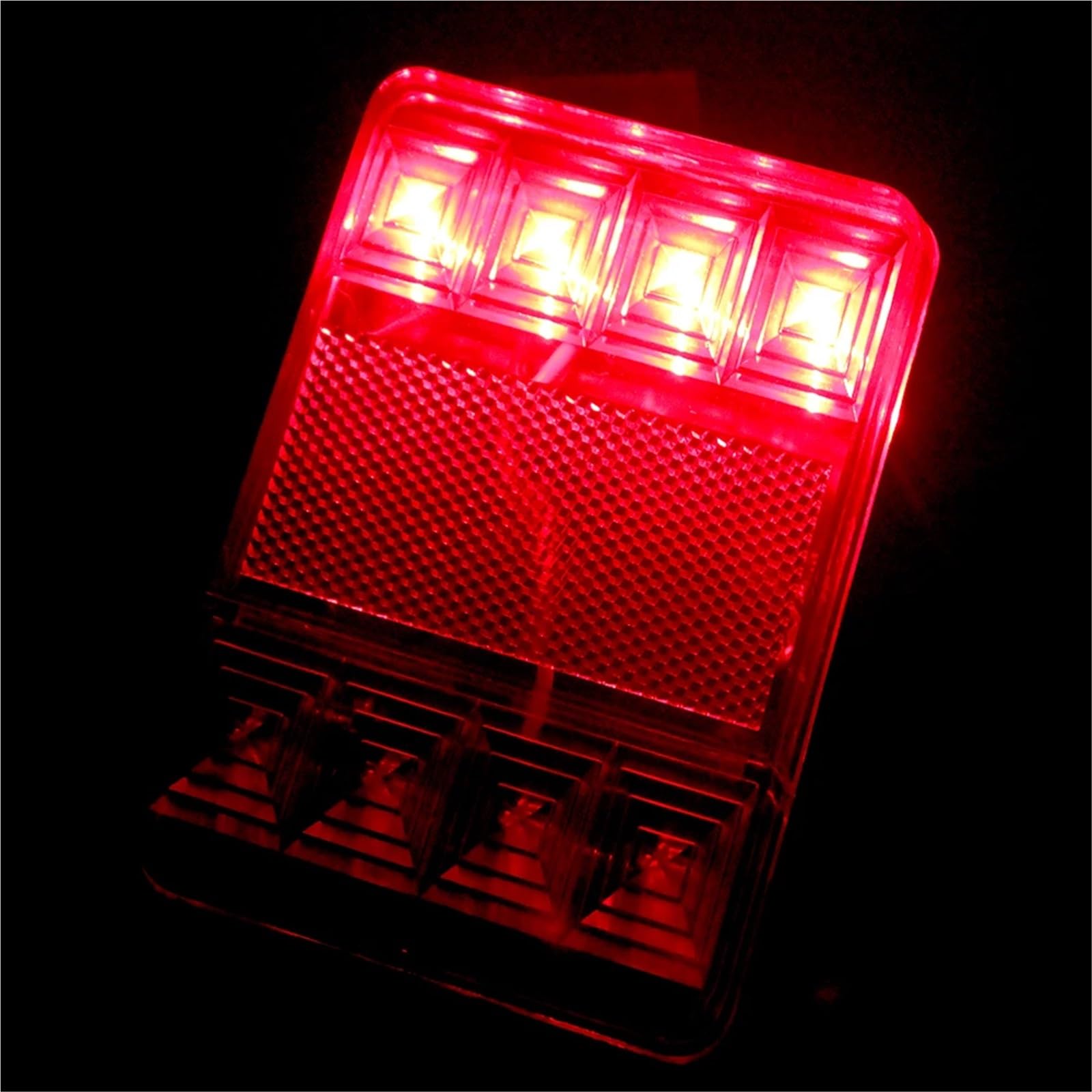 Halogen światła Lampa tylna zespolona 2 szt./zestaw 8 diod LED tylne światła samochodowe tylne lampy ostrzegawcze światła tylne stylizacja samochodu DC 12V tylne części