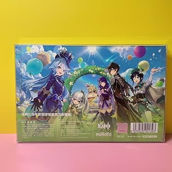 公式正規品レアアクスタ原神公式三周年記念ギフトボックス