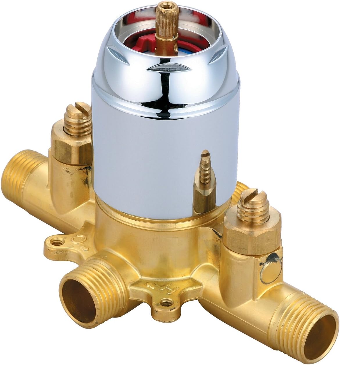Olympia Faucets P-2300B Single Handle Tub/Shower Valve, Chrome Finish