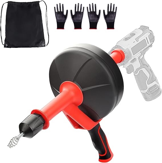 Drain Unblocker Wire Tools 8M Professional Kitchen Sink Unblocker Tool