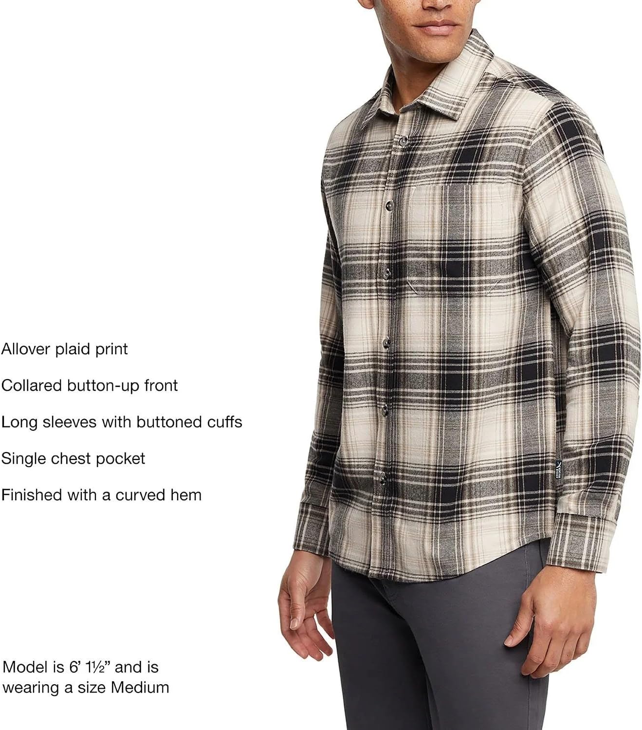 Eddie Bauer Men’s Classic Flannel Shirt - Image 3