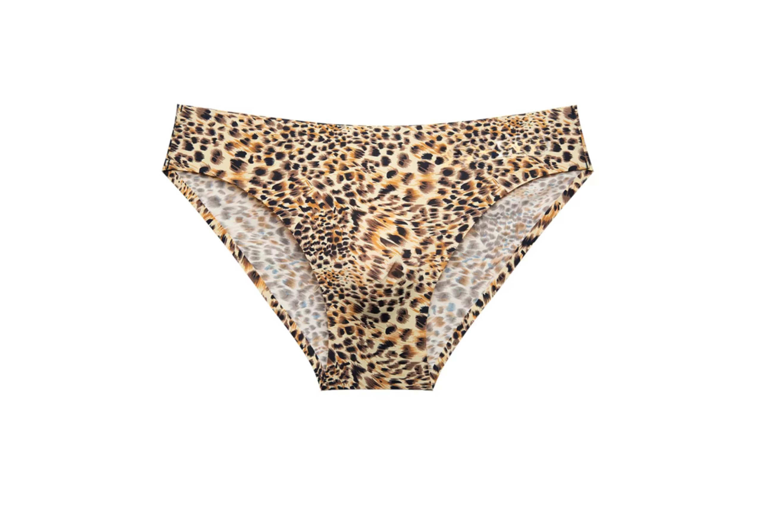 Men’s Ultra Thin Printed Ice Silk Briefs Underwear for Men & Boys, Spotted Pattern, Comfortable & Supportive, Fashionable Form-Fitting Design, Breathable & Soft-image-43