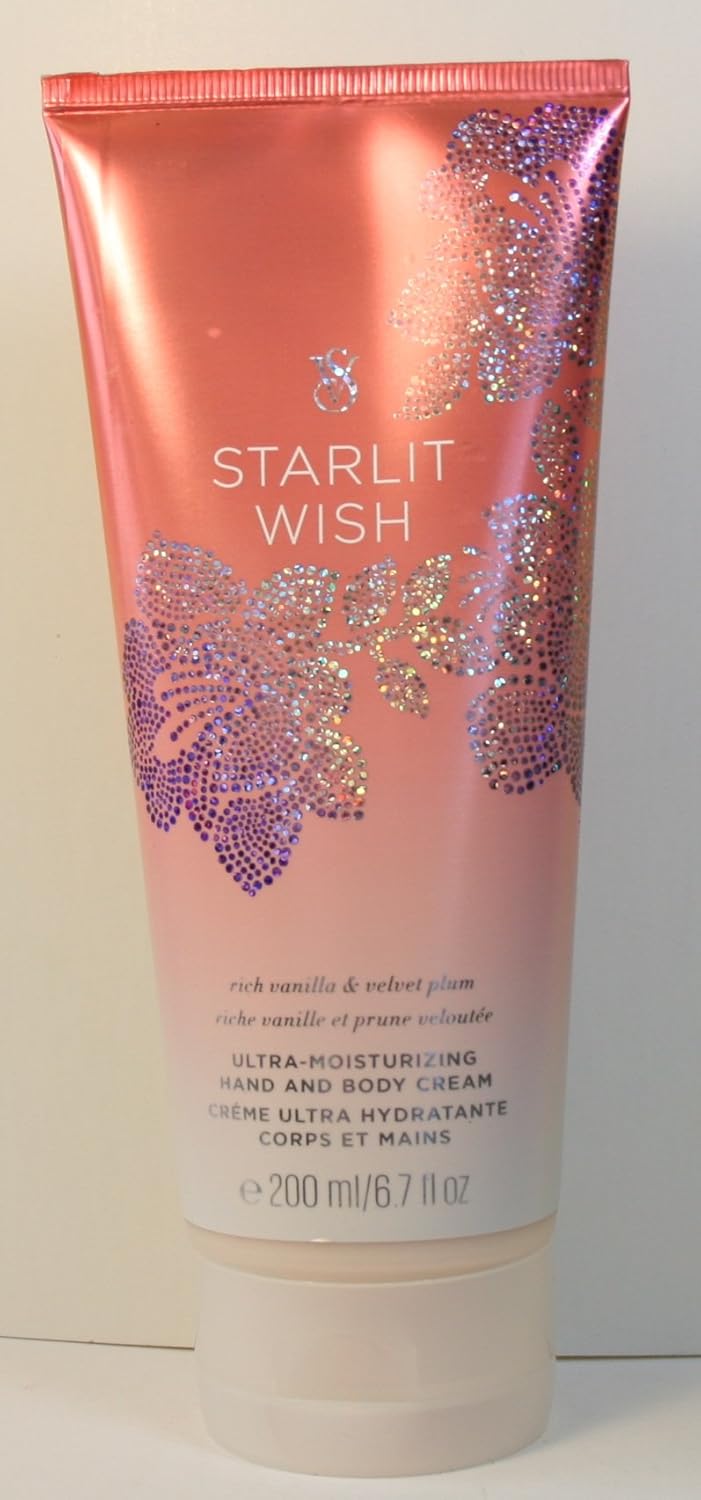STARLIT WISH RICH VANILLA & VELVET PLUM ULTRA-MOISTURIZING HAND AND BODY CREAM