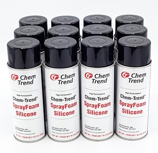 Chem-Trend SprayFoam Silicone Release Agent (Pura Release) – 10.5 oz Aerosol – Non-Stick Spray for Polyurethane Foam, Overspray Protection for Tools & Surfaces (6)