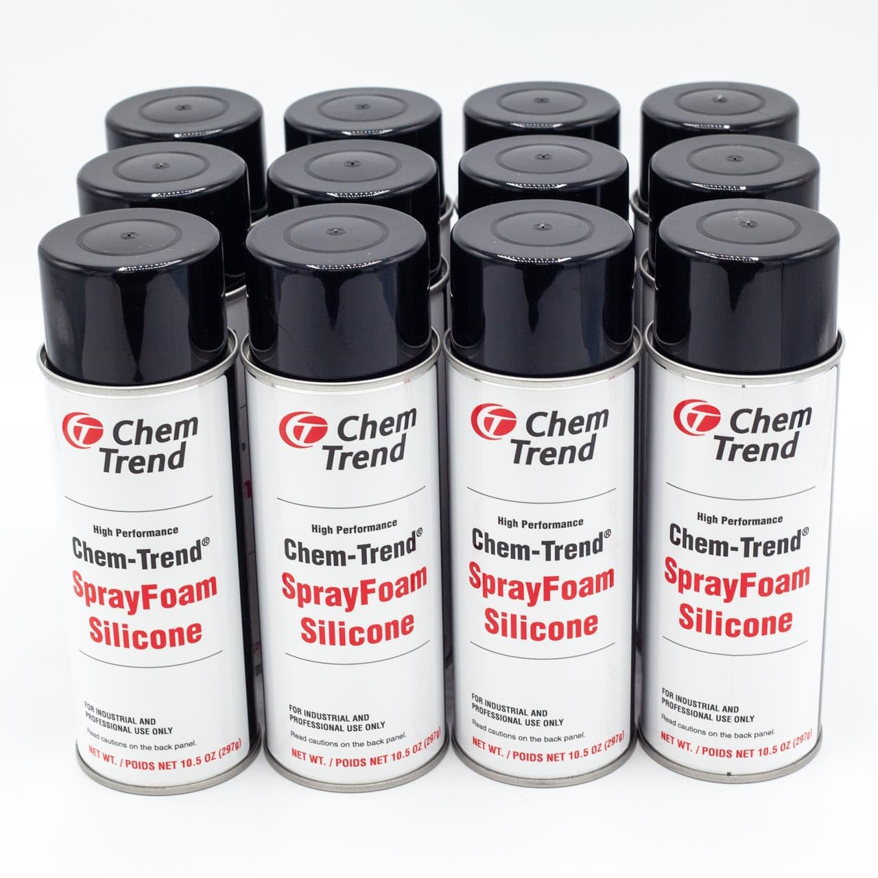 Chem-Trend SprayFoam Silicone Release Agent (Pura Release) – 10.5 oz Aerosol – Non-Stick Spray for Polyurethane Foam, Overspray Protection for Tools & Surfaces (6)