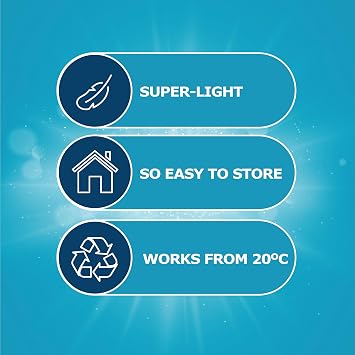 Dr. Beckmann MAGIC LEAVES Laundry Detergent Sheets NON-BIO | Convenient and pre-dosed laundry detergent sheets | Dissolvable climate neutral and easy to use | 25 sheets