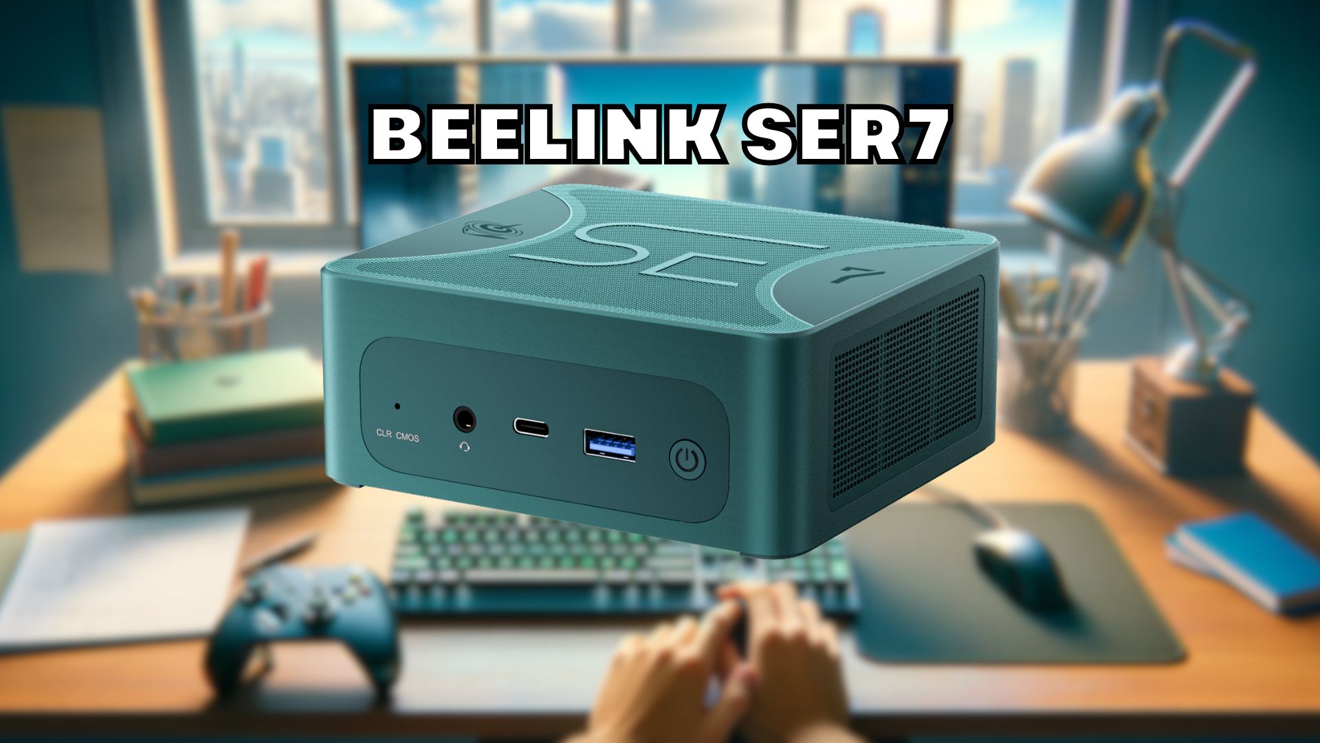 Beelink SER7 Gaming Mini PC z AMD Ryzen 7 7840HS, Radeon