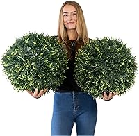 Vista 10 de 365 Curb Appeal Juego de 2 bolas topiarias grandes (mejor que un boj)