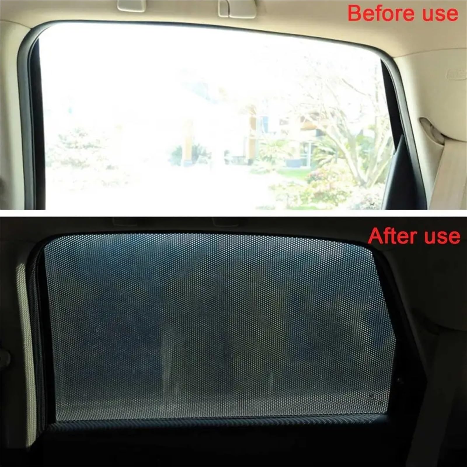 Cortinillas para Coche Aislamiento película Techo Solar Coche