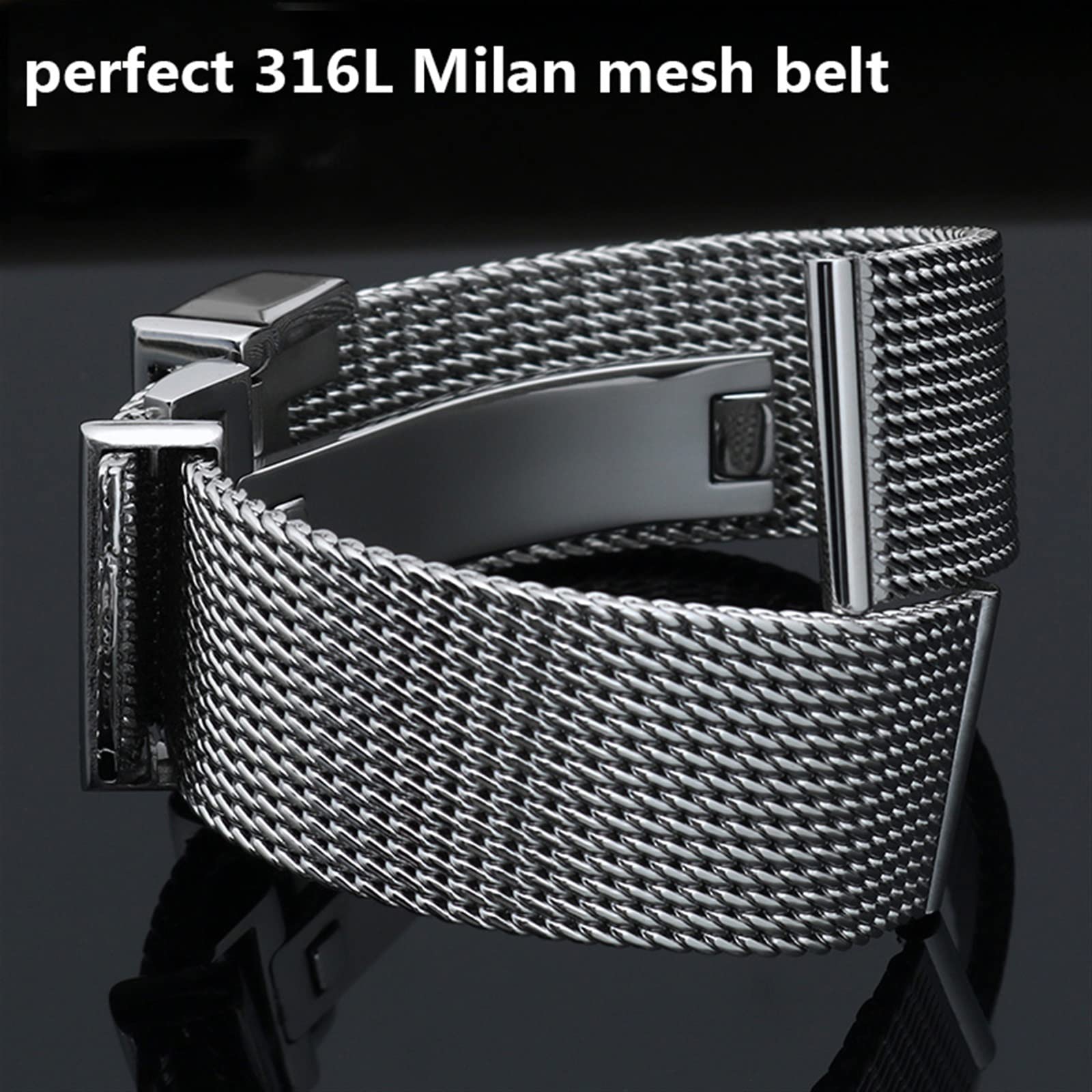 Bransoletka do zegarka dla serii IWC PORTUGIESER W391012 bransoletka męska milan stal nierdzewna 20 mm 22 mm pasek do zegarka paski