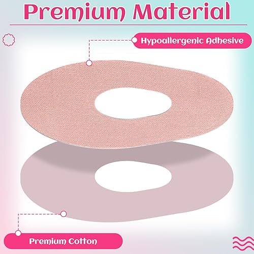 Miniatura 3 de TrelaCo Paquete de 48 parches adhesivos G7, impermeables, parche flexible con sensor CGM, fácil de usar, vendaje transpirable, sin látex, resistente