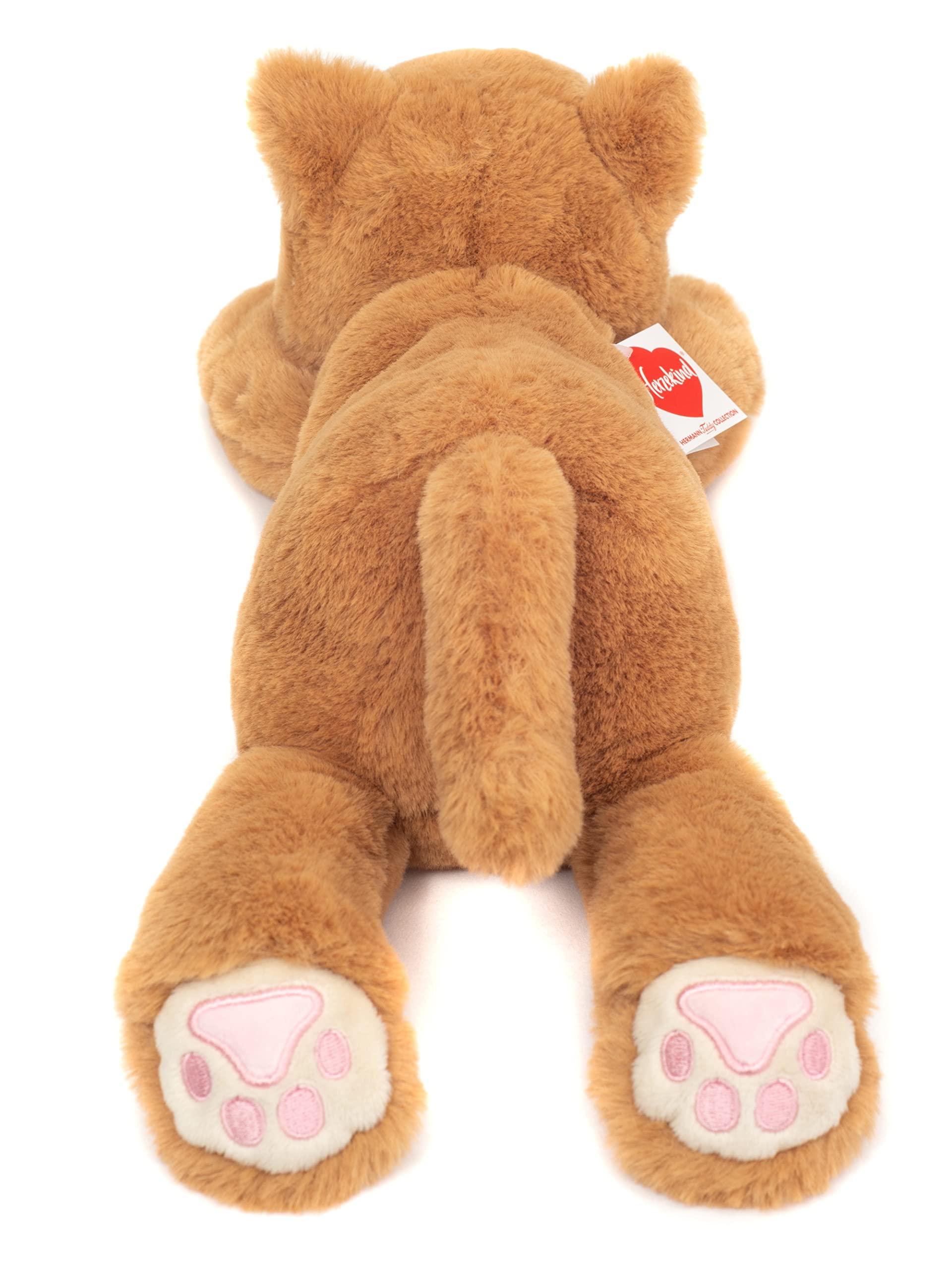 Teddy Hermann "Herzekind" 93949 Cat Kikki w. dangling legs 35 cm, cuddly toy - Image 3