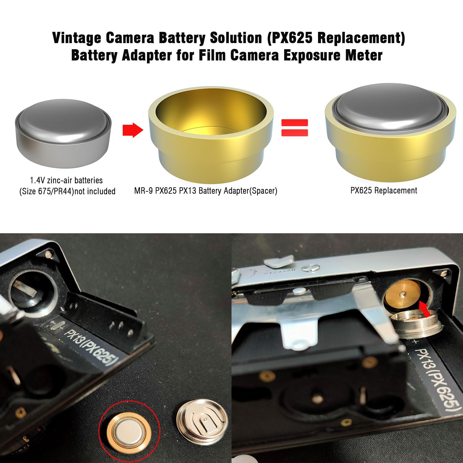Amazon.com: F1TP 2PCS MR-9 PX625 Battery Adapter – No Voltage