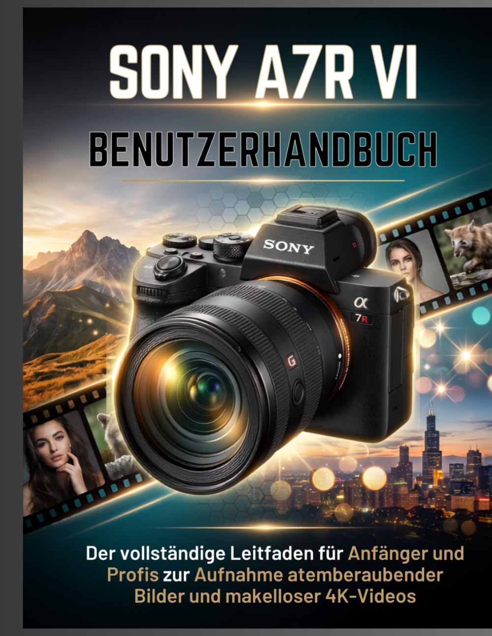 SONY A7R VI BENUTZERHANDBUCH: Der vollständige Leitfaden für Anfänger und Profis zur Aufnahme atemberaubender Bilder und makelloser 4K-Videos