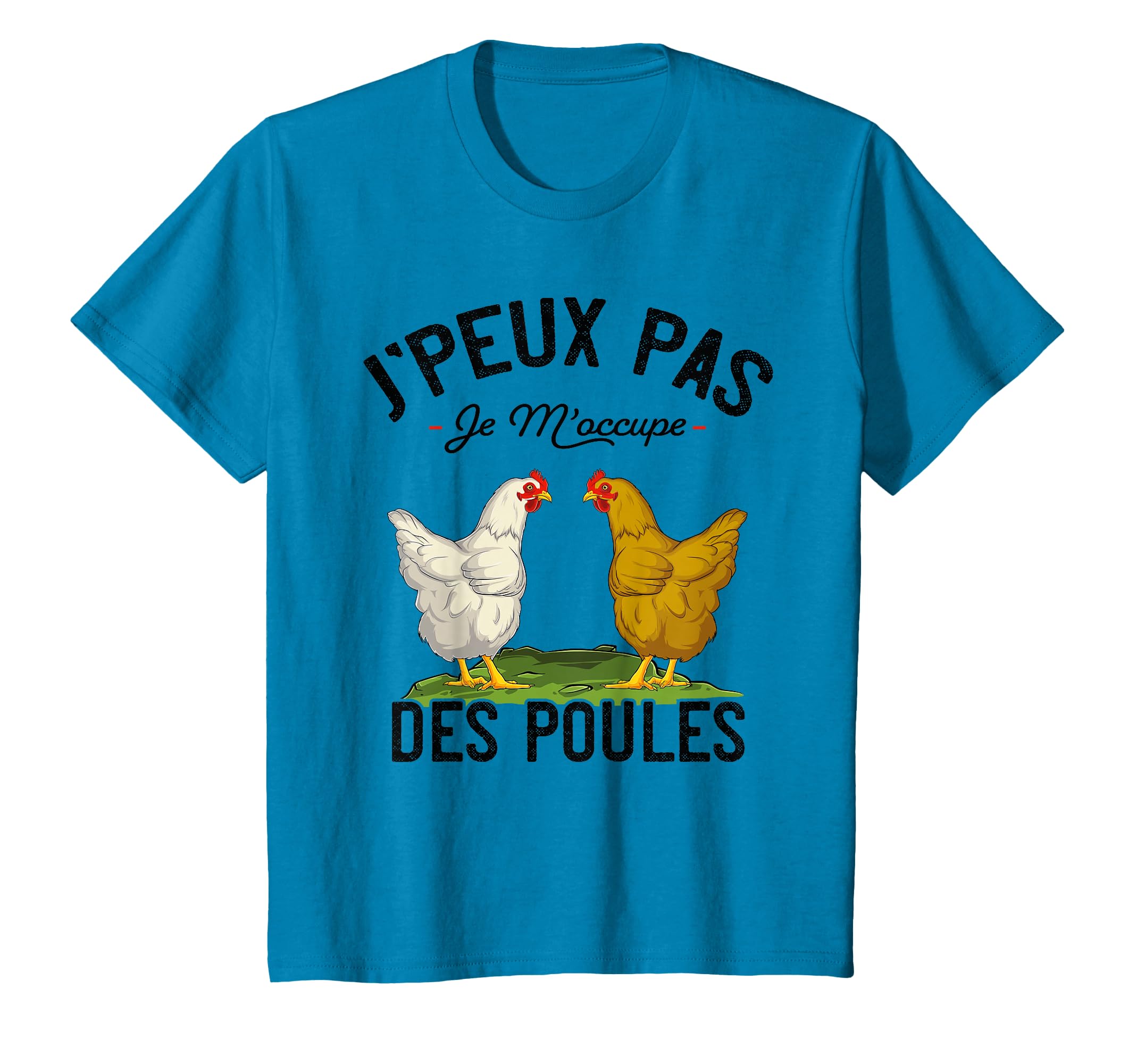 Poules Jardin Humoristique - Idée Cadeau Retraite Jardinage Drôle T