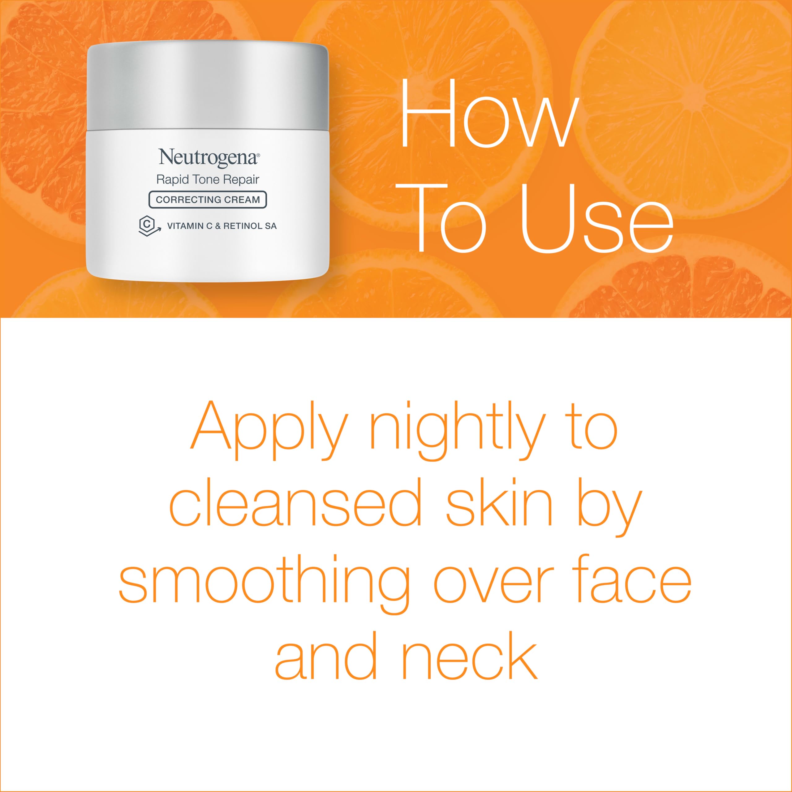 Neutrogena Rapid Tone Repair Face Moisturizer + Trial Cleanser