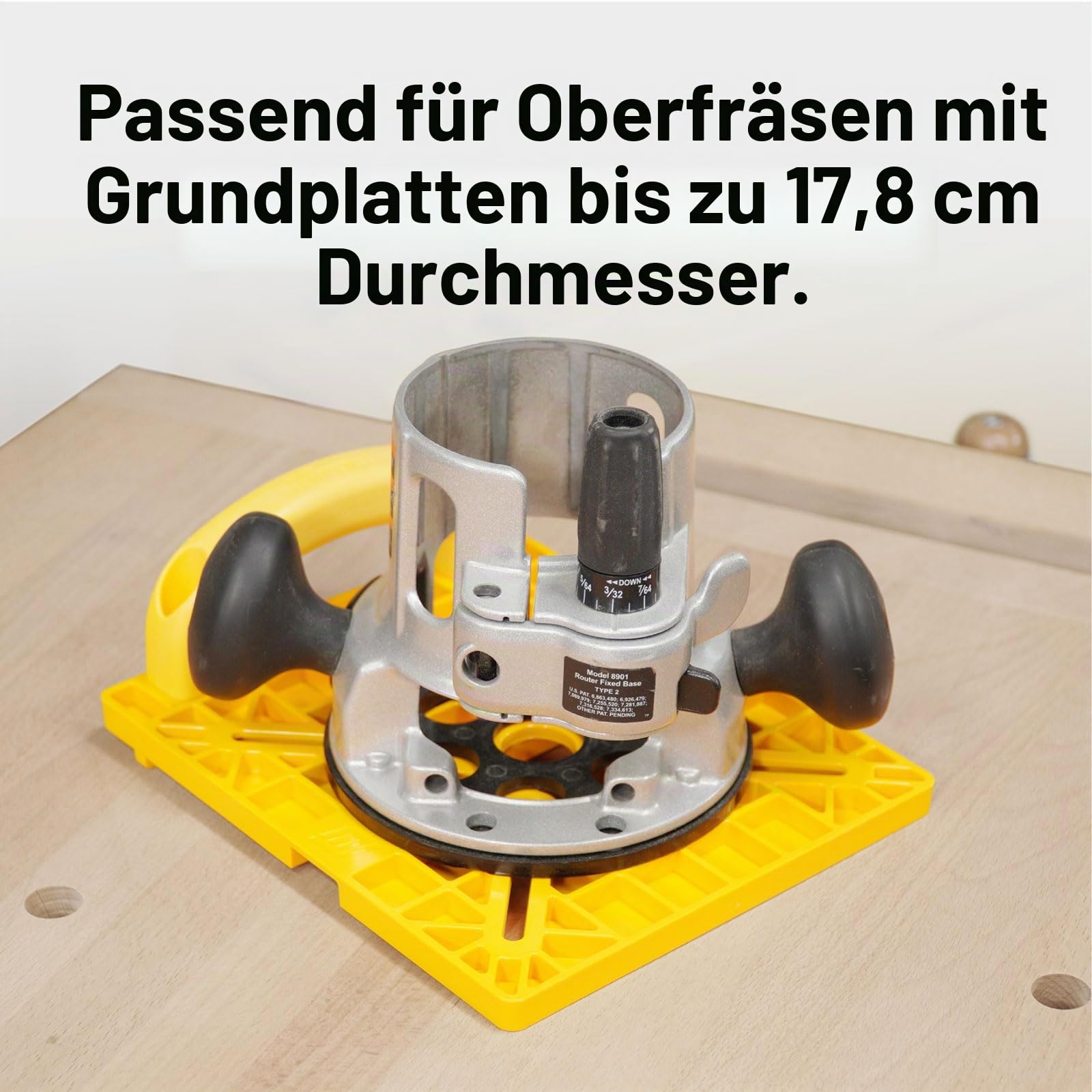 MICROJIG MatchFit Grid Routing Guide - Präzisionswerkzeug für Schwalbenschwanz-Klemmschienen, einfache Einrichtung, selbstindexierendes Design, kompatibel mit Oberfräsen | Komplett-Set für 1/4