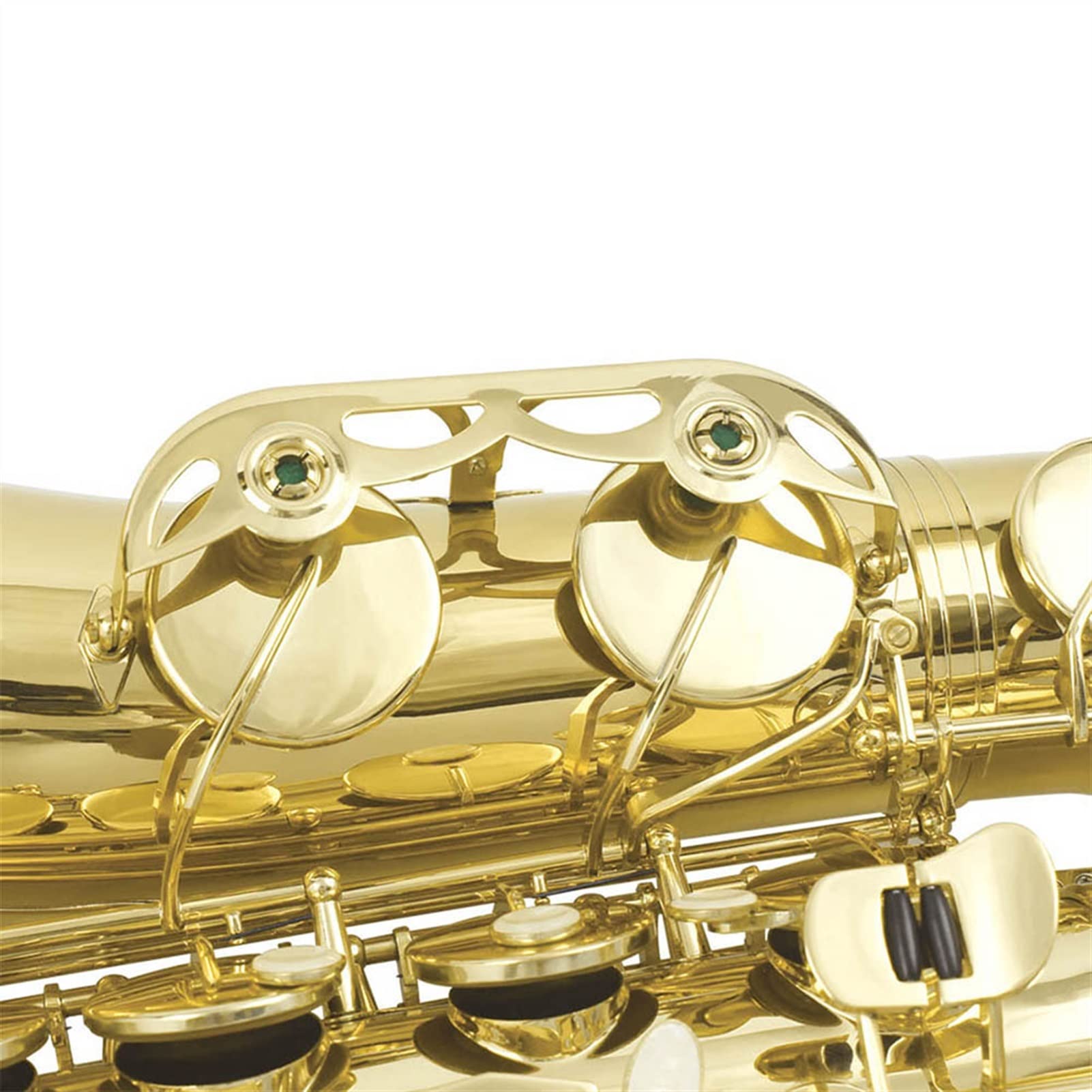 Sax Principianti Kit Sassofono tenore in SIB Professionale in Ottone Laccato Oro B Sax Piatto Strumento Musicale a fiato con Accessori per bocchino in Custodia Strumento a fiato