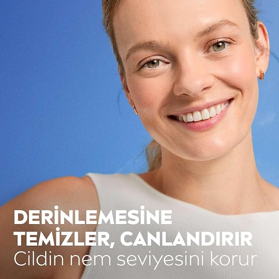 NIVEA Canlandırıcı Yüz Temizleme Jeli 150 ml,Aloe Vera,Hyaluronik Asit,Normal ve Karma Ciltler