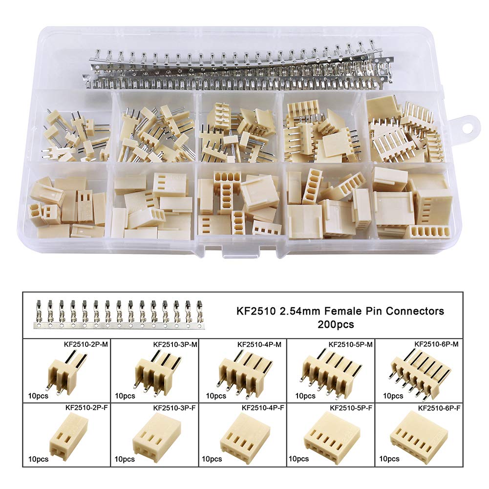 GeeBat 300pcs 2.54mm KF2510 Connector Kit With KF2510 2.54mm - View #10