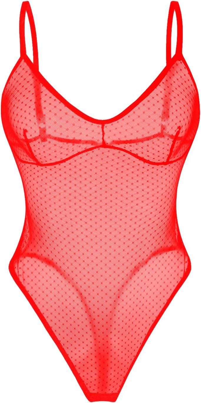 Women One Piece Sexy Lingerie Stretch Mesh Bodysuit Iceland Ubuy
