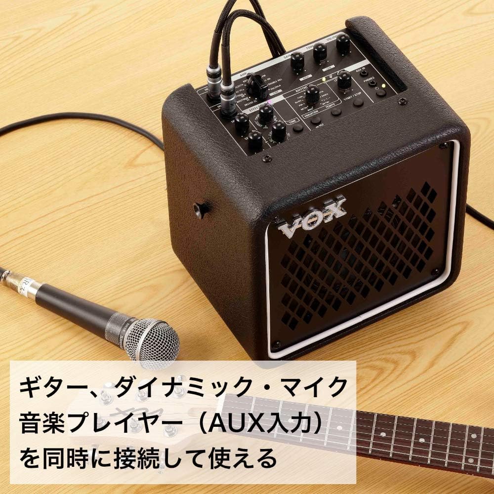 VOX ヴォックス 3W ポータブル・モデリング・コンボアンプ MINI3 IV アイボリー Amazon | VOX エレクトリック・ギター用 3W モデリング・アンプ MINI