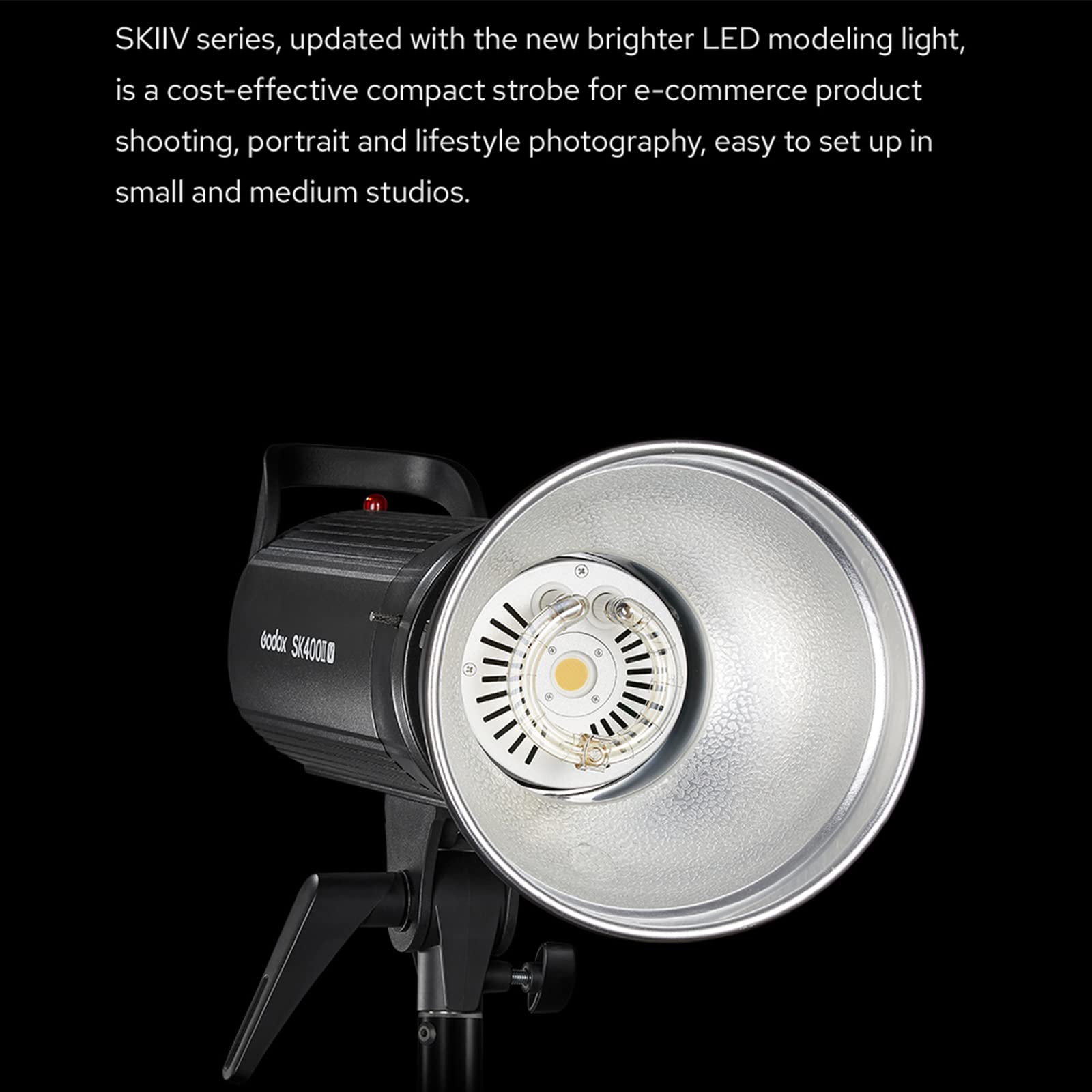 Amazon.com : Godox SK400II-V SK400IIV 400W Studio Strobe Flash