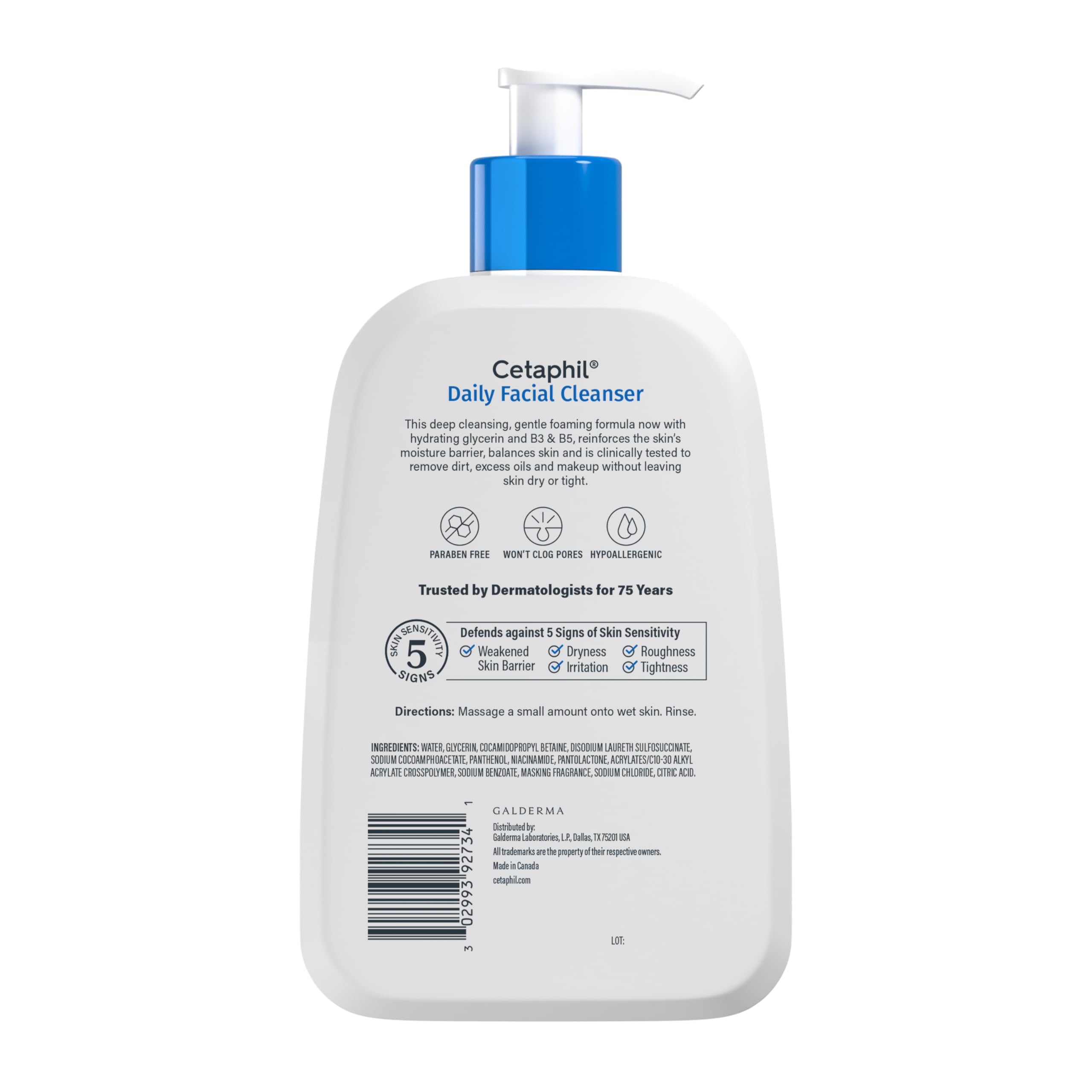 Cetaphil Daily Facial Cleanser for Sensitive Skin