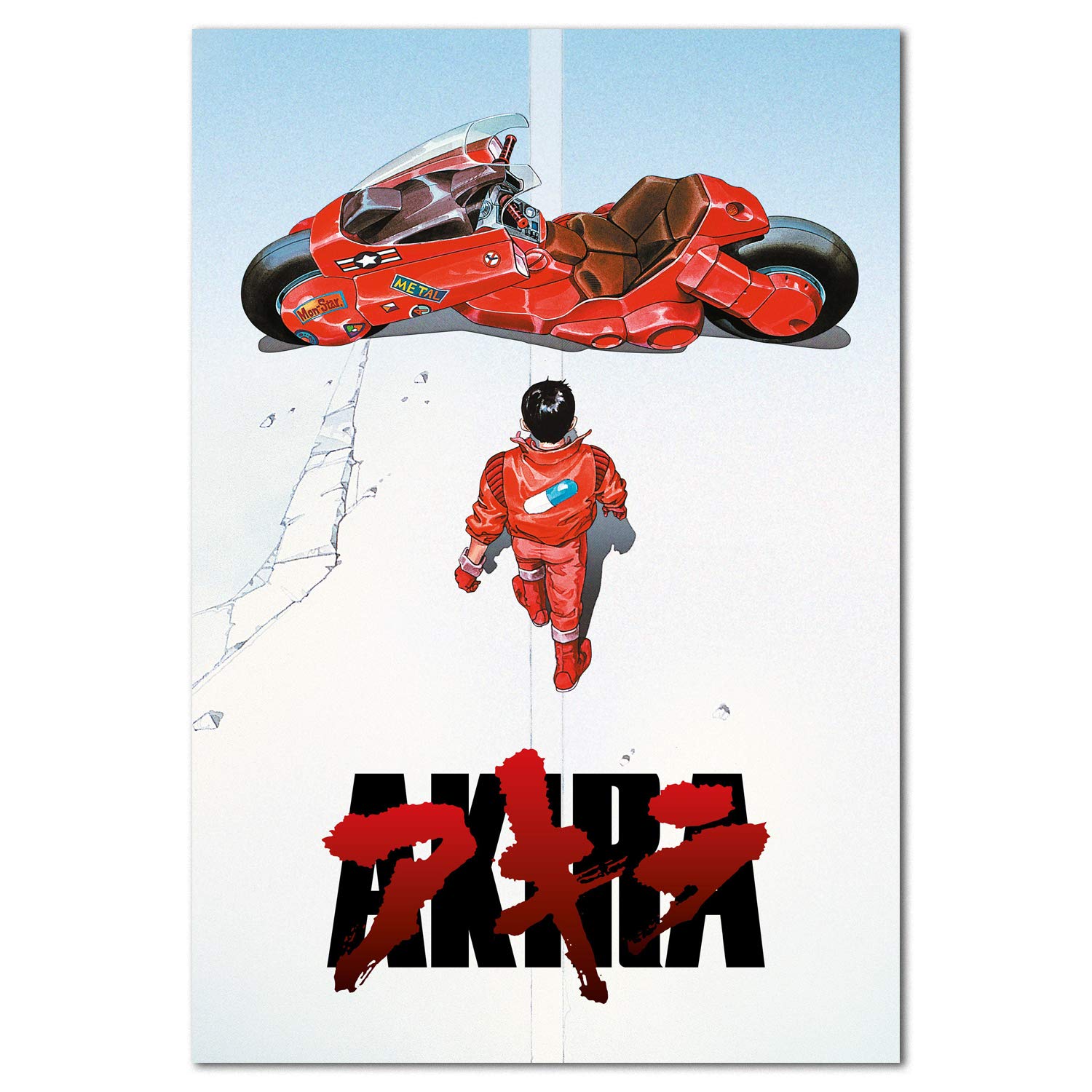 Amazon.com: Akira Anime Movie Poster | アキラ Featured Anime