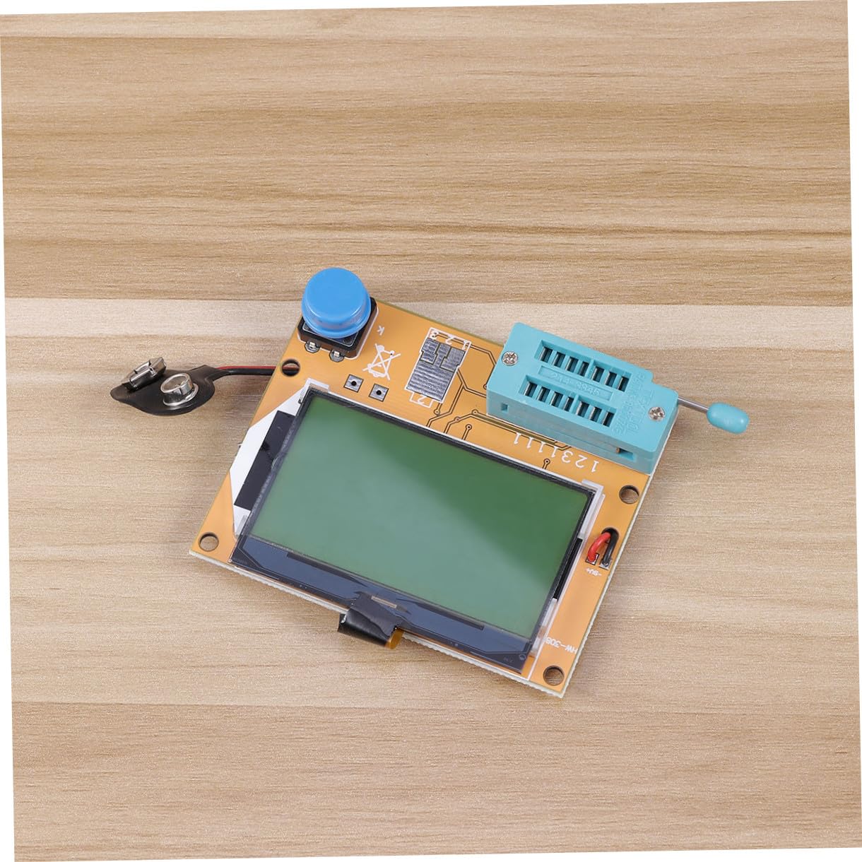 SOLUSTRE Probador Digital Lcd De 3 Piezas Medidor De Capacitancia Detector De Diodos Y Triodo