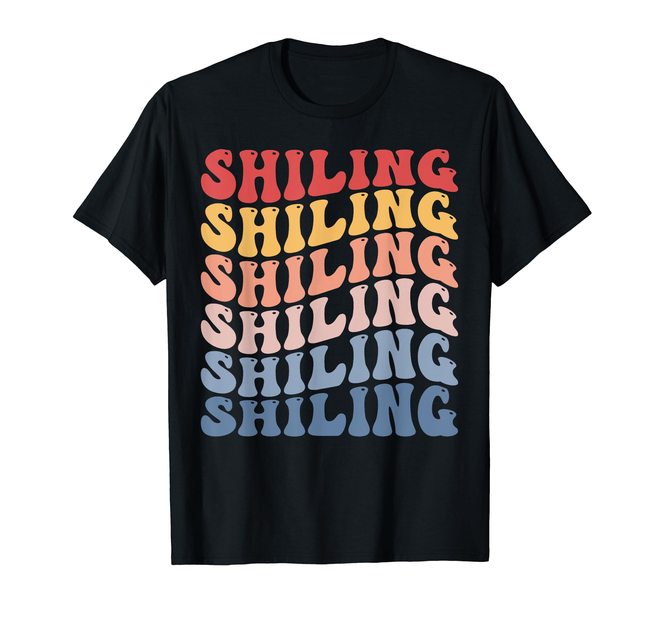 Shiling City Groovy Retro T-Shirt
