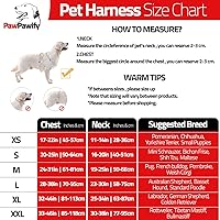 Vista 5 de PawPawify - Arnés de perro anti tirón personalizable con nombre y número de teléfono arnés resistente para evitar tirones ahorcamiento ideal